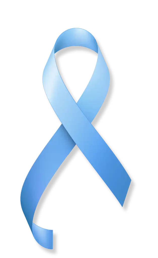 blue ribbon for prostate cancer awareness